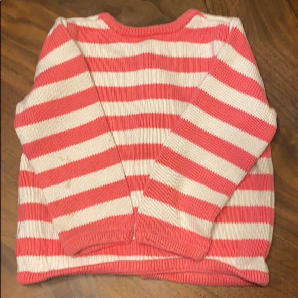 Hanna Andersson Sweater, Pink/White, Size 80 - Picture 3 of 8